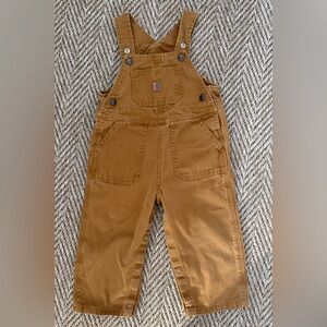 Carhartt Kids Tan Overalls